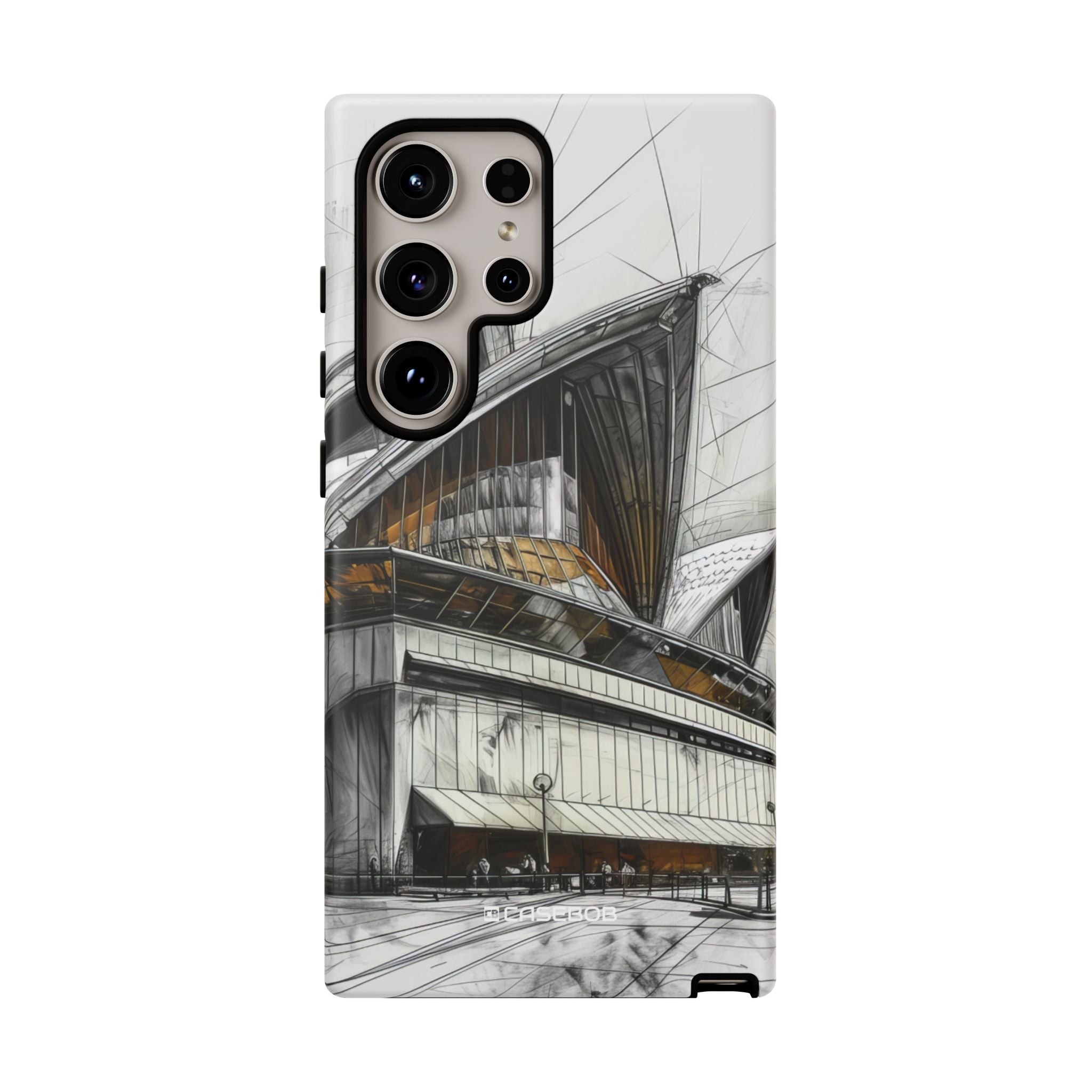 Architectural Elegance in Gray - For Samsung S24