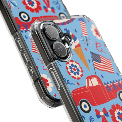 Festive Truck Parade iPhone Case - Impact