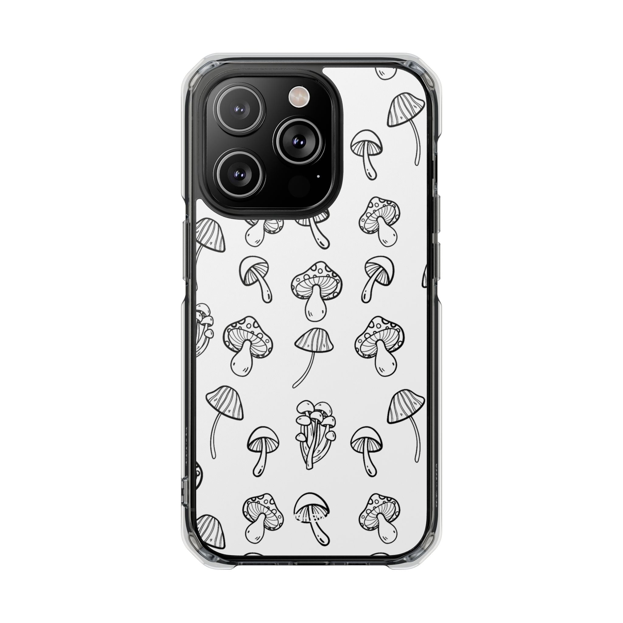 Mushroom Line Play iPhone Case - Impact
