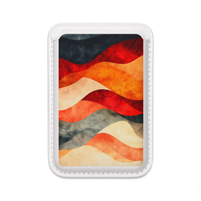 Crimson Ripples lompakko – MagSafe-valmis