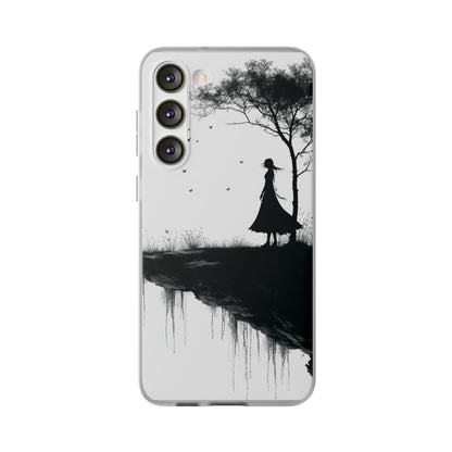 Cliffside Silhouette Samsung S23 Plus Case - Soft