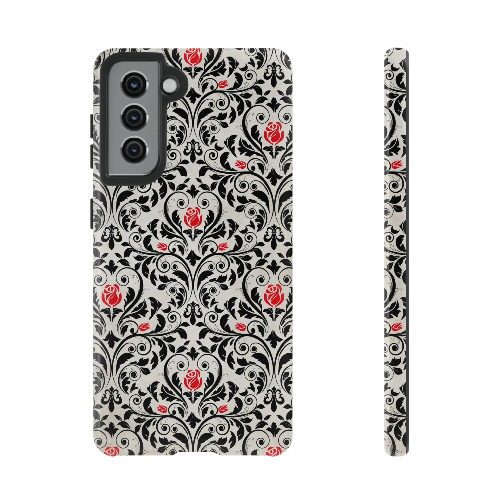 Centti Gothic Flower - Protective Phone Case