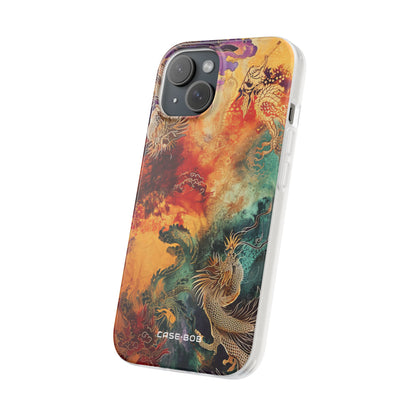 Dragon Ember iPhone 15 Case - Soft