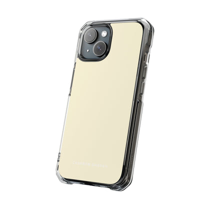 Cornsilk iPhone 15 - Clear Impact Phone Case