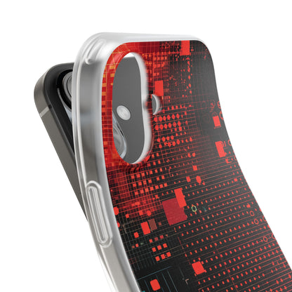 Grid Fusion iPhone 16 Case - Soft
