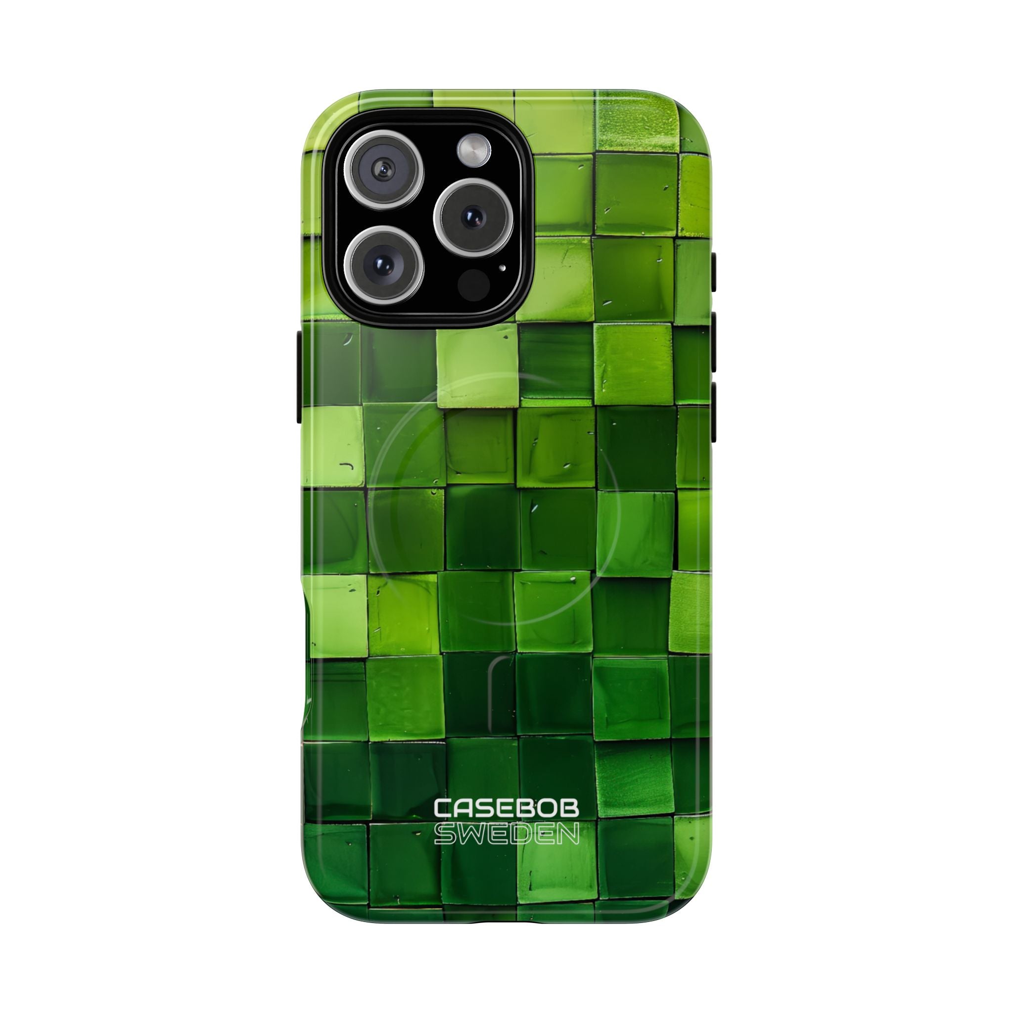 Green Tile Harmony iPhone 16 - Tough+
