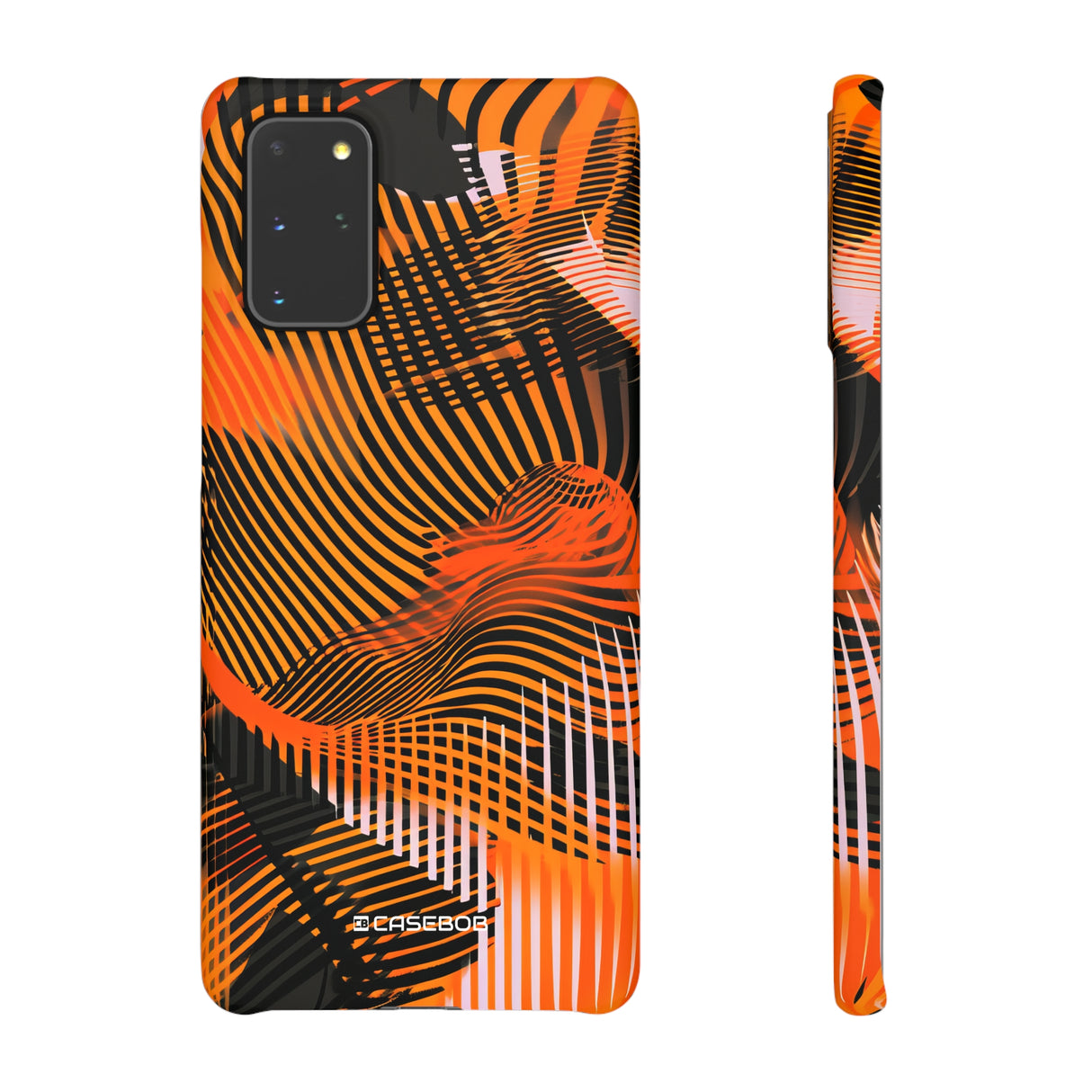 Pantone Tangerine Design | Handyhülle für Samsung (Slim Case)