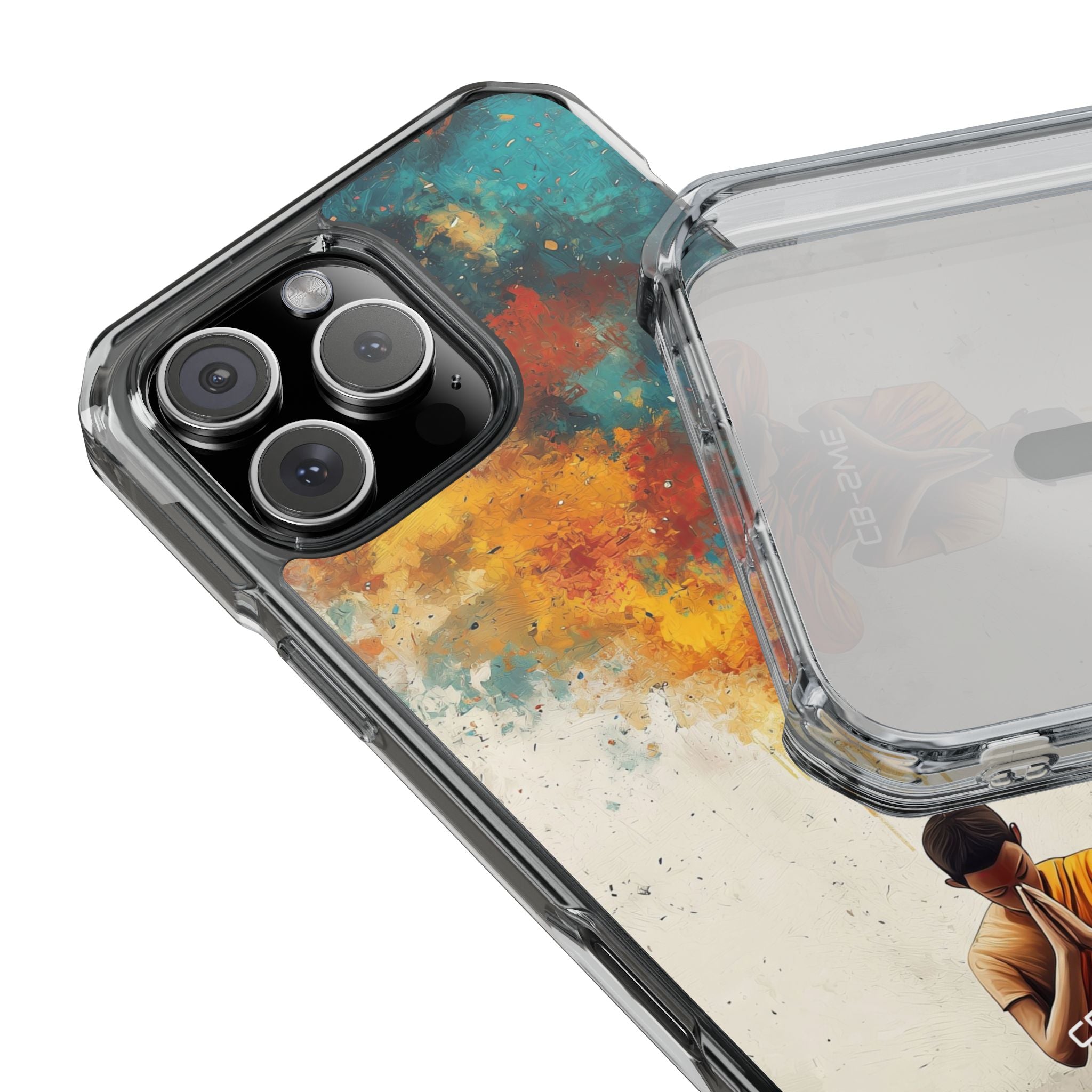 Monk Embracing Enlightenment iPhone Case - Impact