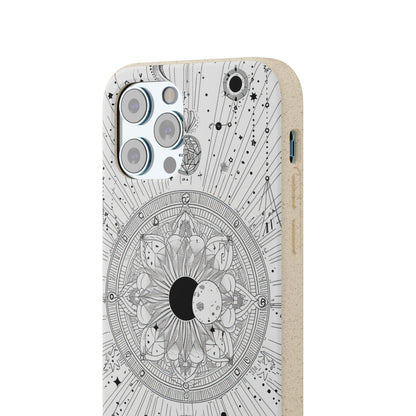 Celestial Mandala Mystique | Biodegradable Phone Case