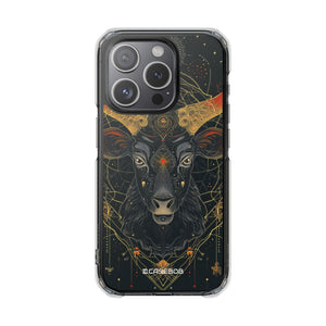 Celestial Taurus Mystique – Handyhülle für iPhone (Clear Impact – Magnetisch)