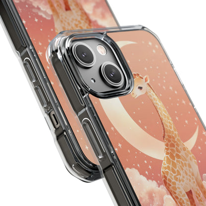 Giraffe Gazes Dreamily iPhone Case - Impact