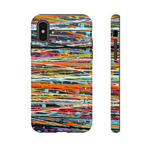 Oil painting - Stripe - Protective Phone Case