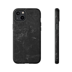 Black Marble - Protective Phone Case