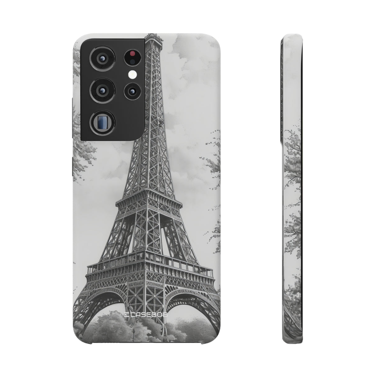 Parisian Monochrome Majesty | Slim Phone Case for Samsung