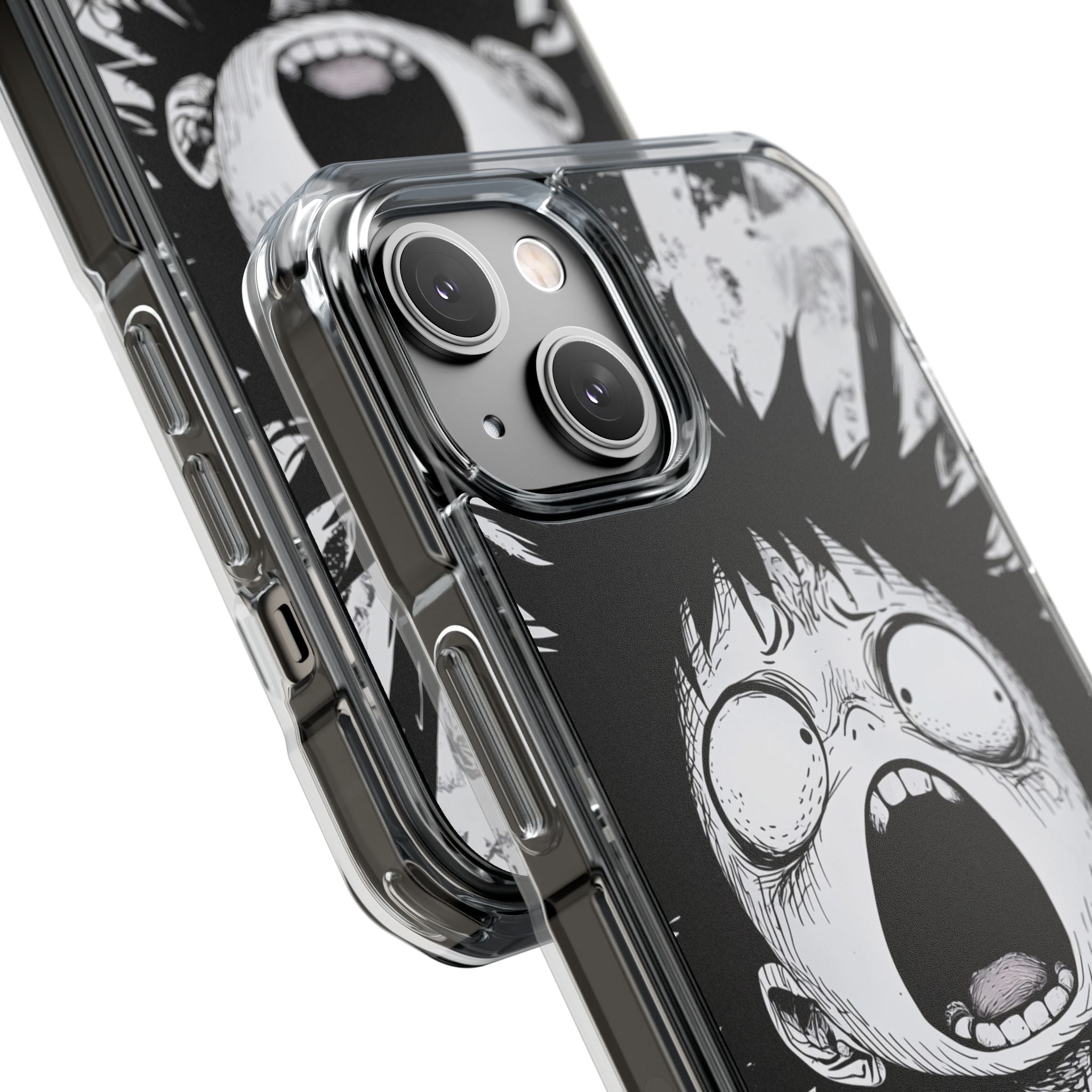 Screaming Stripes iPhone 14 Case - Impact