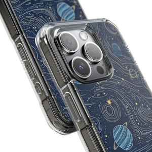 Cosmic Whimsy - Phone Case for iPhone (Clear Impact - Magnetic)