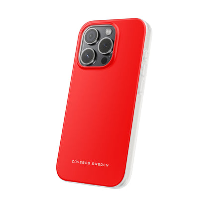 Red iPhone 15 - Flexi Phone Case