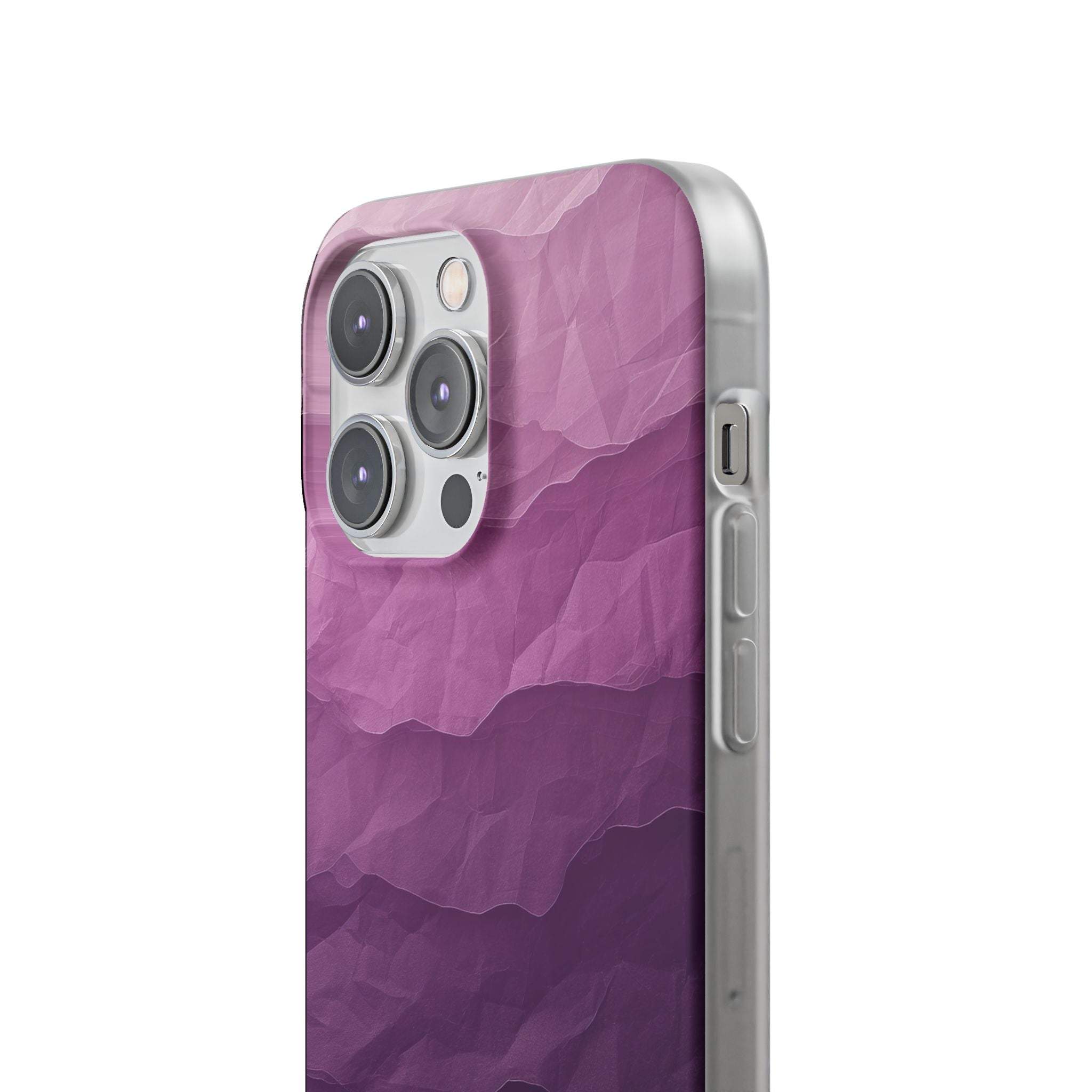 Purple Wave Layers iPhone 14 Pro Max Case - Soft