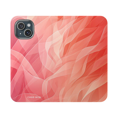 Coral Waves - iPhone 15 Case - Wallet
