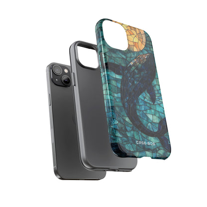 Celestial Whale iPhone 14 Plus Case - Tough