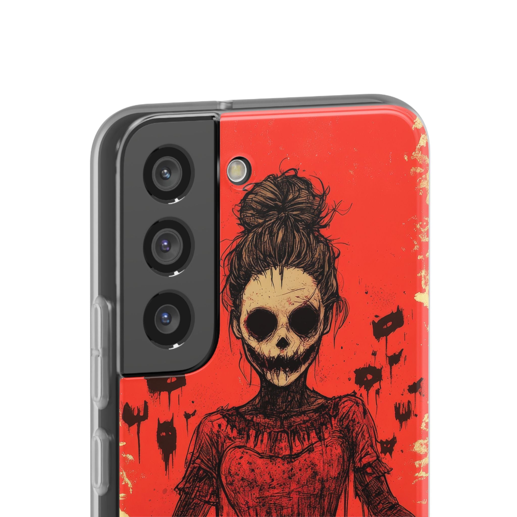 Haunting Scarlet Descent Samsung S22 - Flexi Phone Case