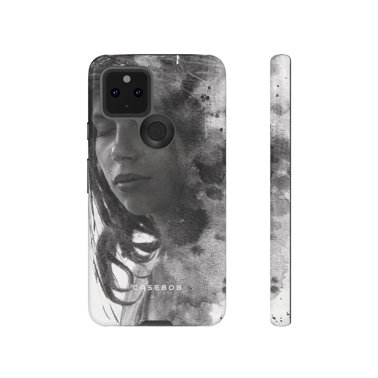 Portrait Lady Phone Case - Protective - Protective Phone Case