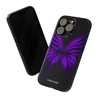 Violet Monarch iPhone 15 Pro Case - Tough