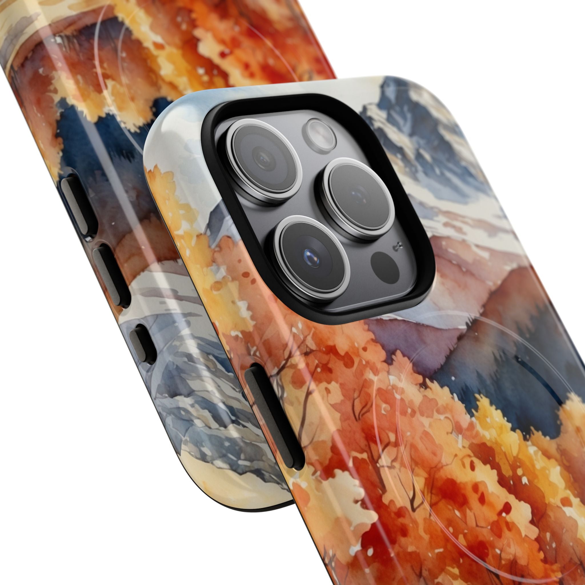 Snowcapped Radiance iPhone 15 Pro Case - Tough+