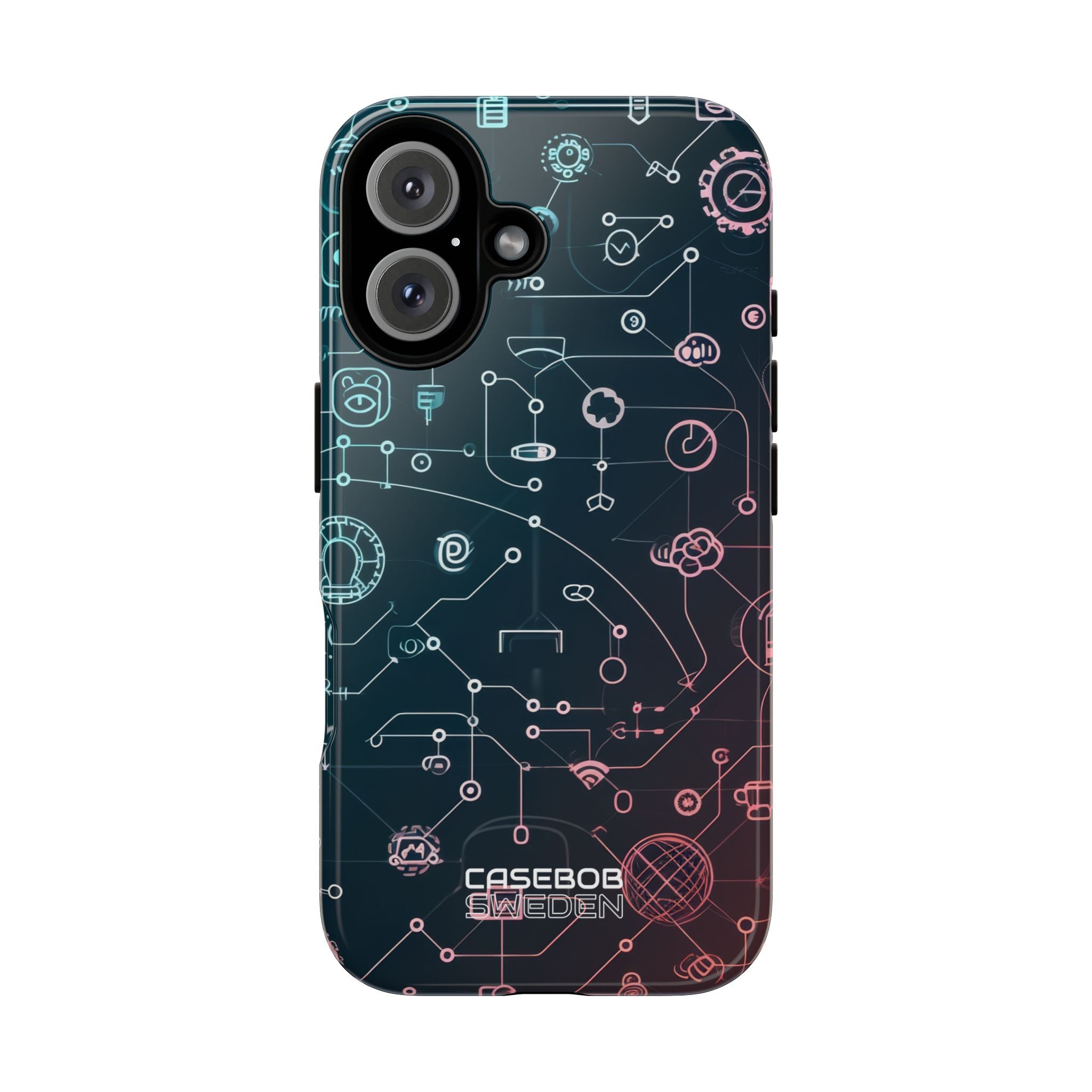 Digital Circuit Flow iPhone 16 - Tough