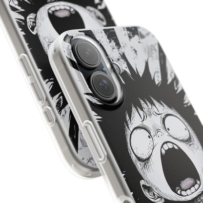 Screaming Stripes iPhone 16 Case - Soft