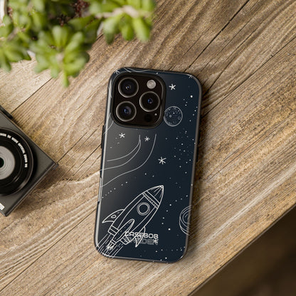 Cosmic Rocket Drift iPhone 16 - Tough
