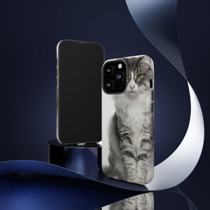 Forest Cat - Protective Phone Case