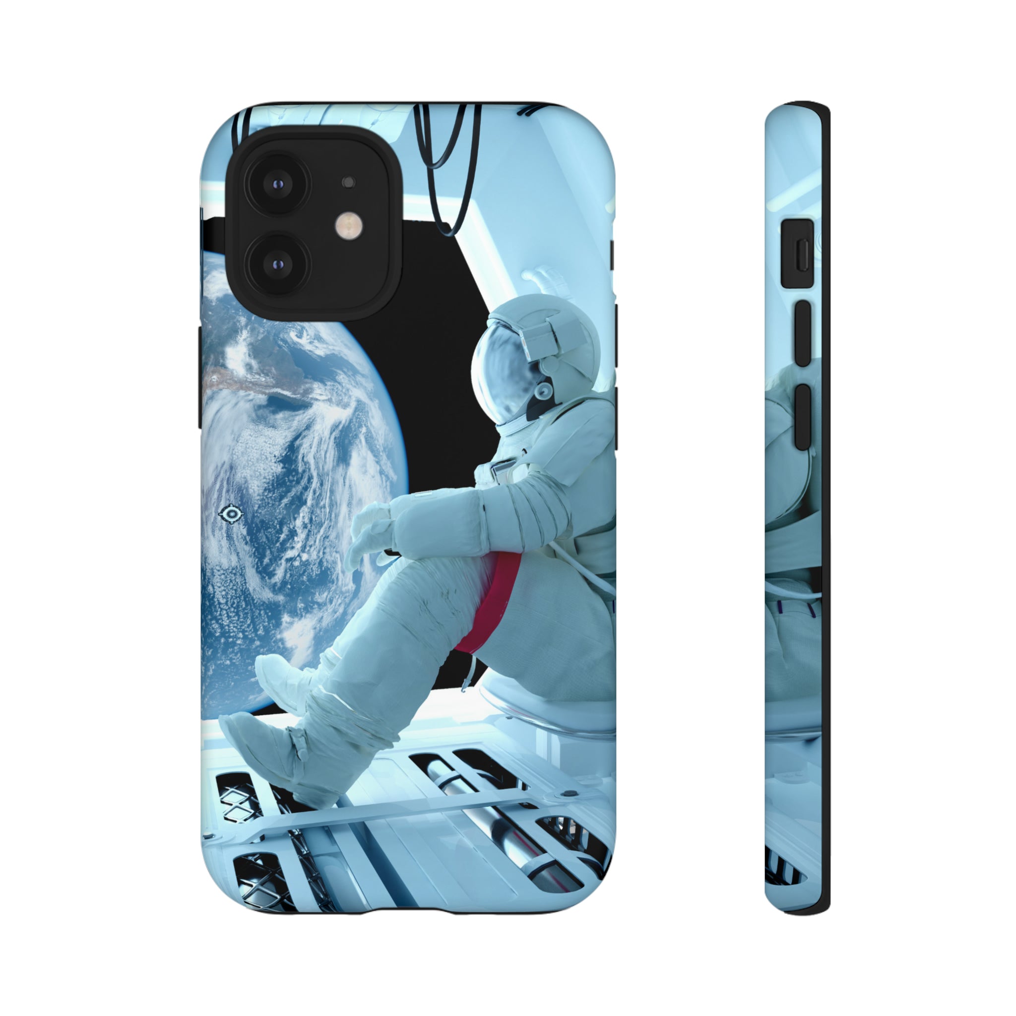 Astronaut inside Shuttle - Protective Phone Case