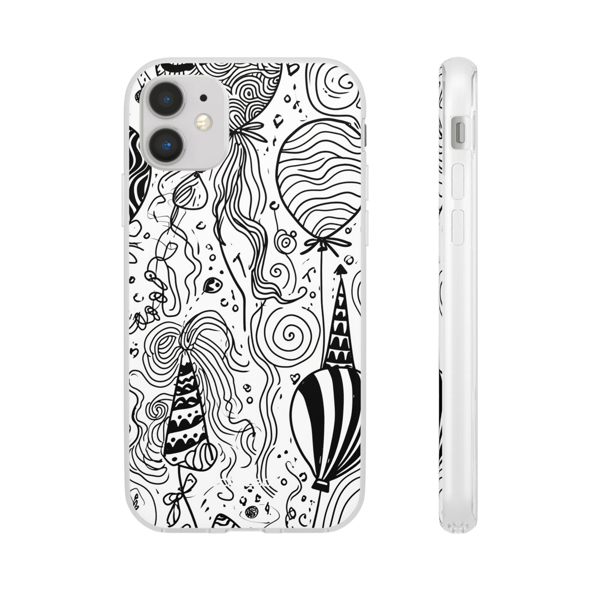 Whimsical Festivity | Flexible Phone Case for iPhone