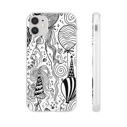 Whimsical Festivity | Flexible Phone Case for iPhone