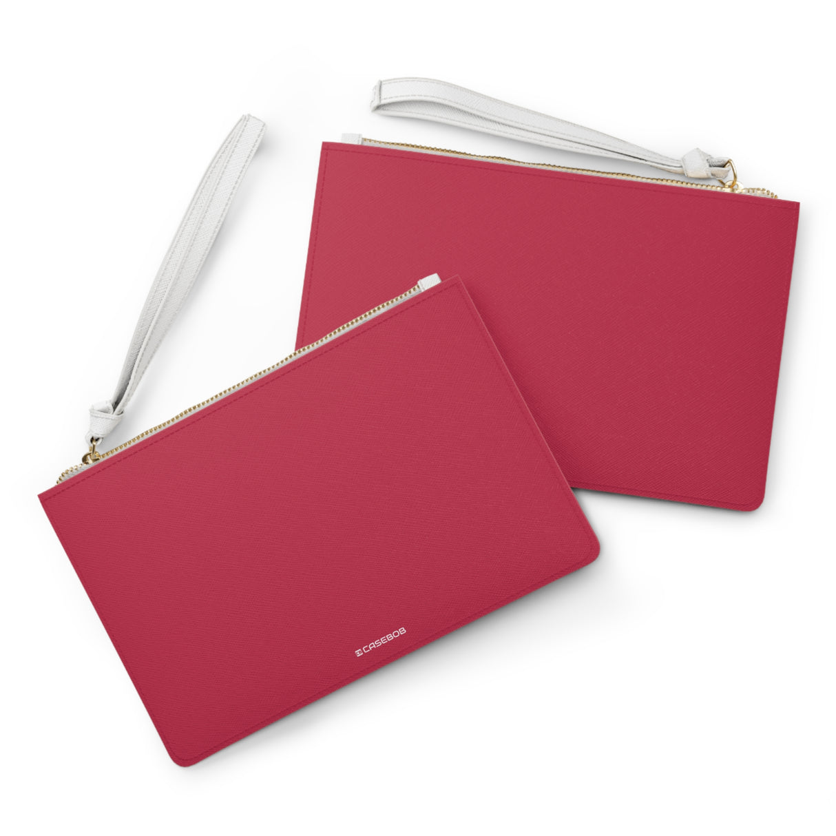 Bright Maroon Clutch Bag