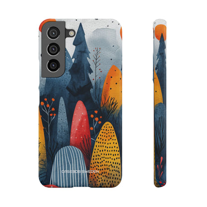 Whimsical Nature - Slim Samsung S22 Phone Case