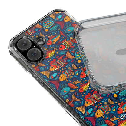 Fish Dance Joyfully iPhone Case - Impact