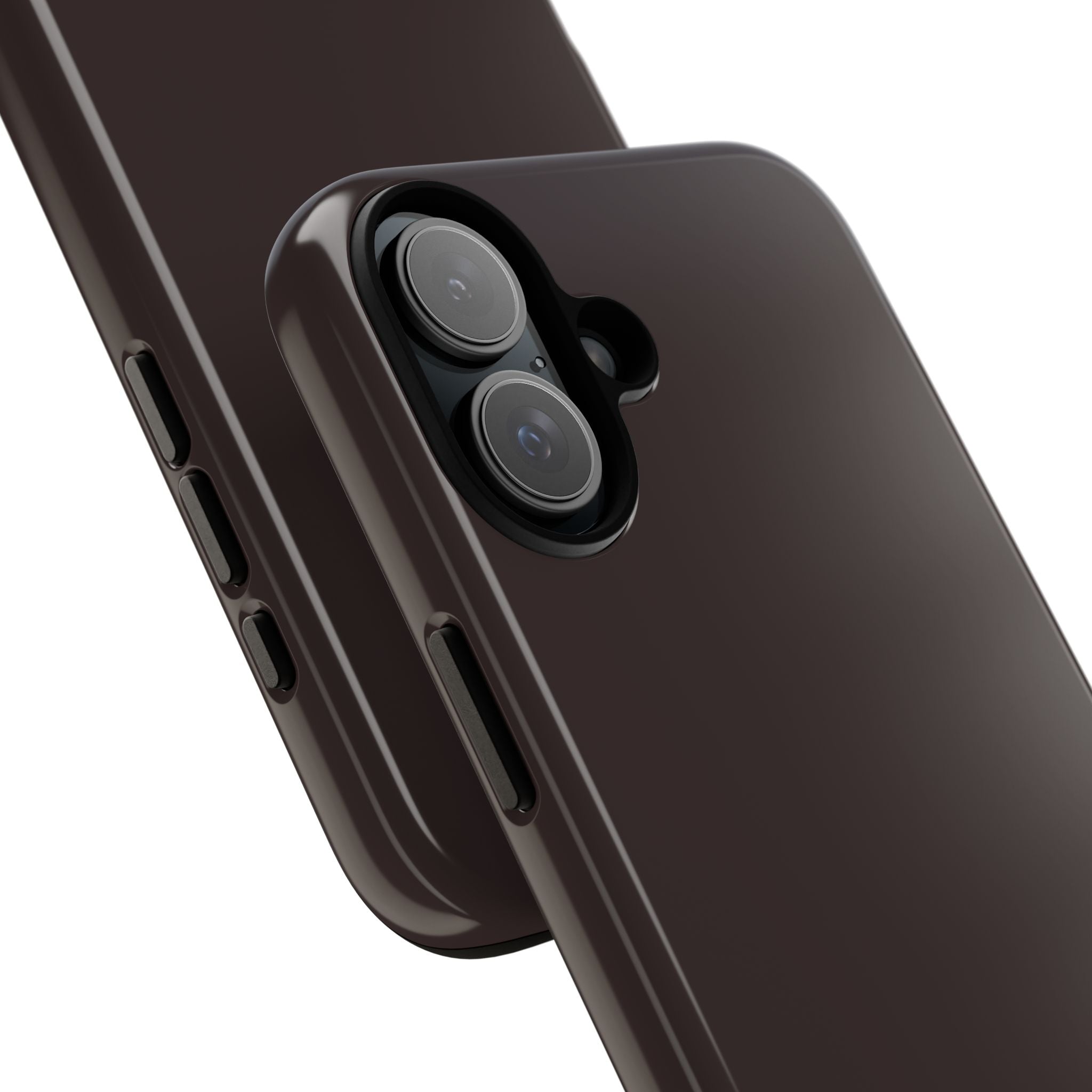 Deep Brown Minimalist Elegance - for iPhone 16