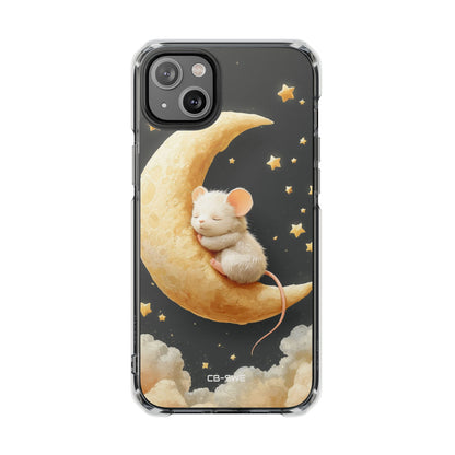 Moon Cradles Mouse iPhone Case - Impact