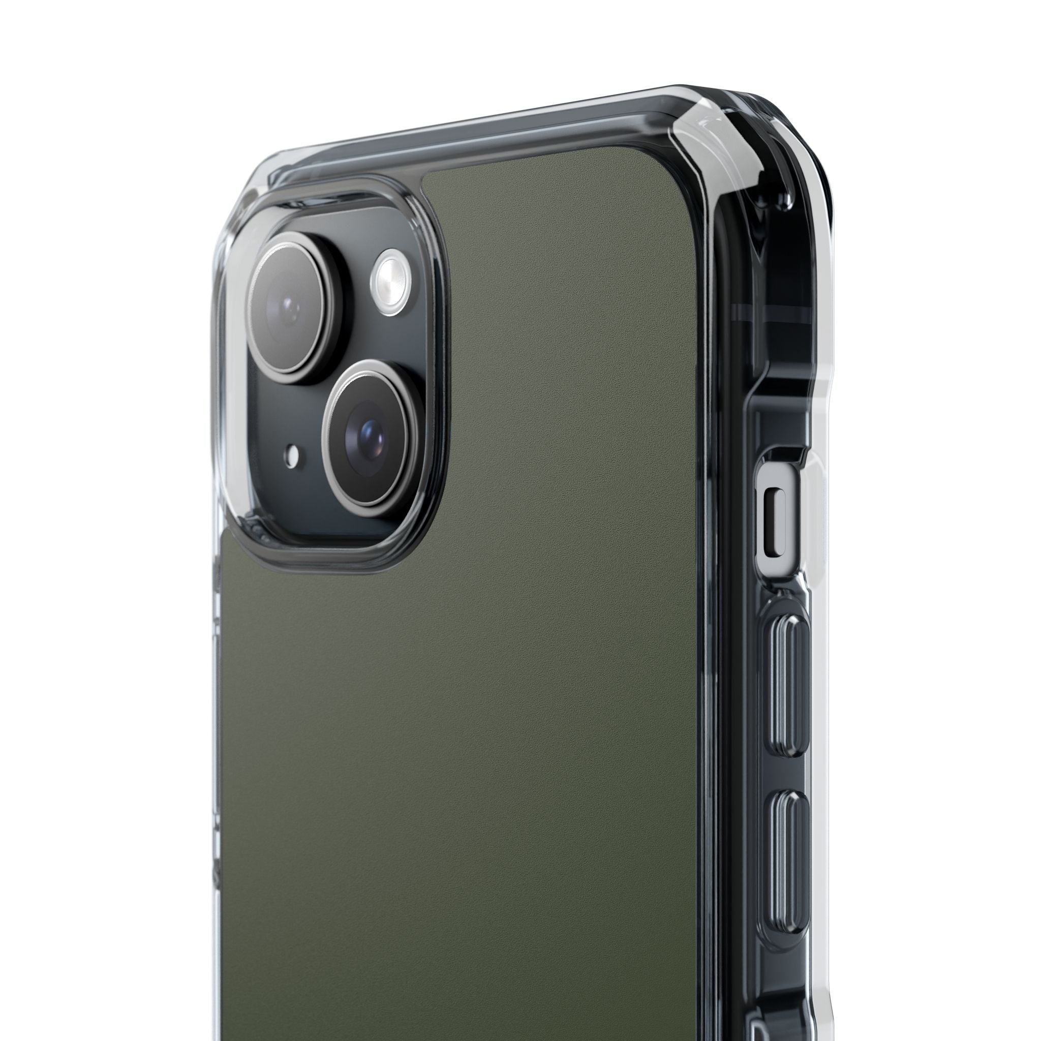 Rifle Green - Clear Impact Case for iPhone