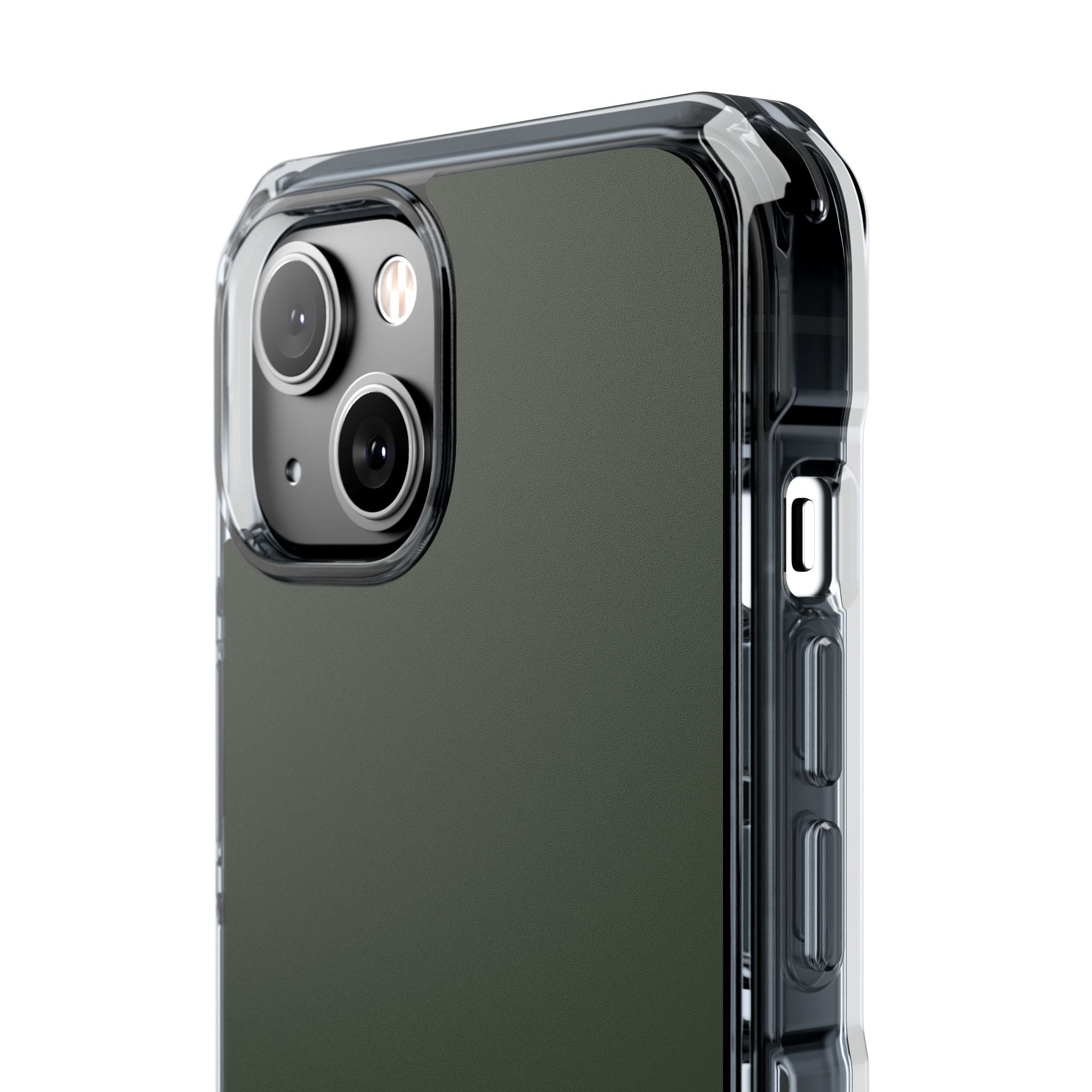 Kombu Green - Clear Impact Case for iPhone