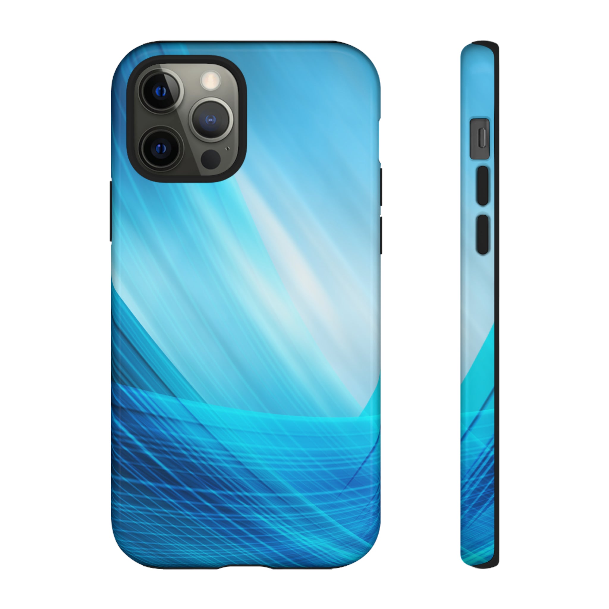 Abstract Blue - Protective Phone Case