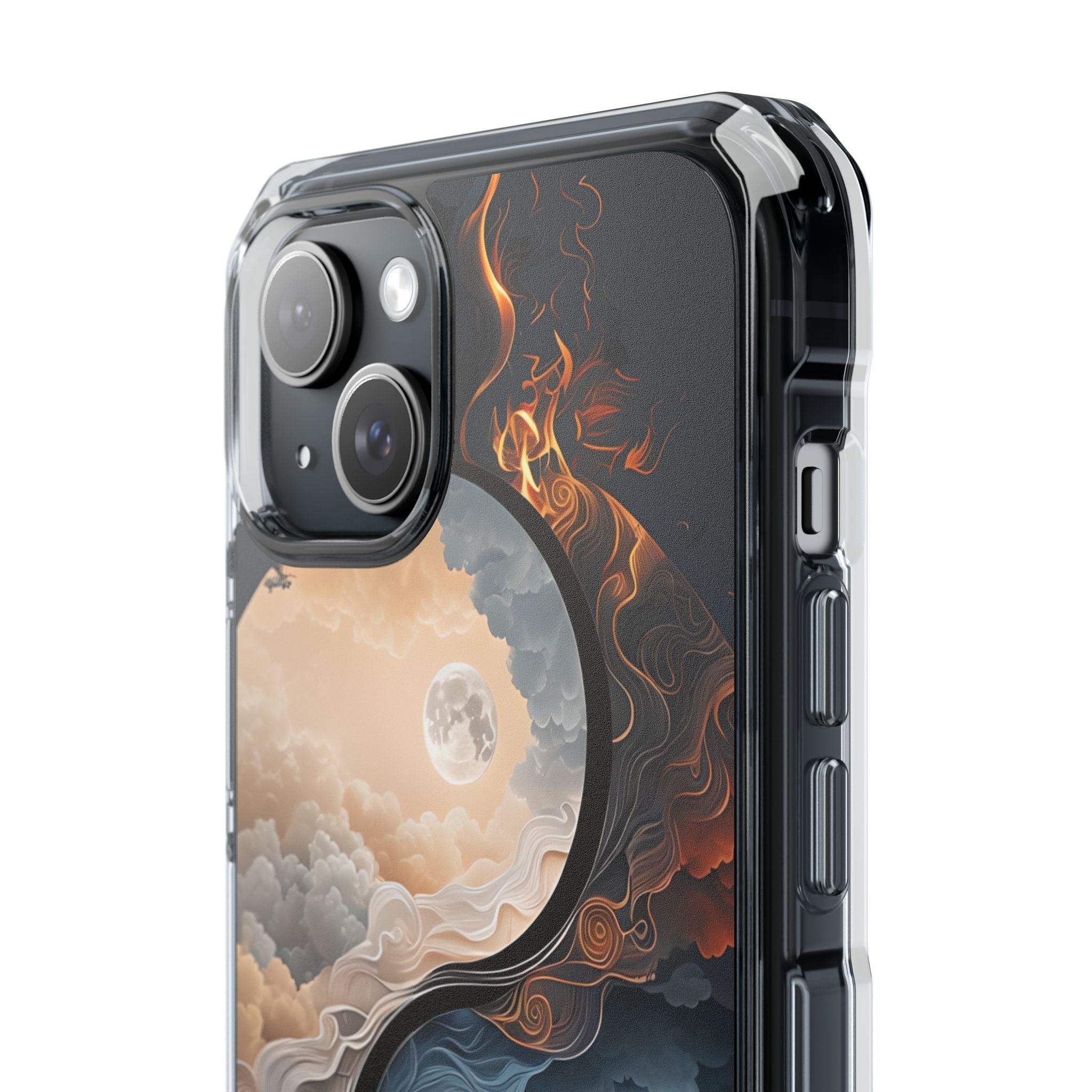 Moonlit Elemental Harmony iPhone Case - Impact