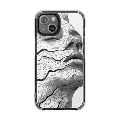 Topographic Serenity - Phone Case for iPhone