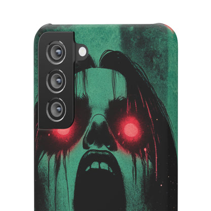 Haunting Glow of Gothic Eyes Samsung S21 - Slim Phone Case