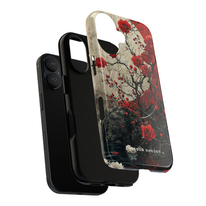 Zen Blossoms in Moonlight iPhone 16 | Tough+ Phone Case