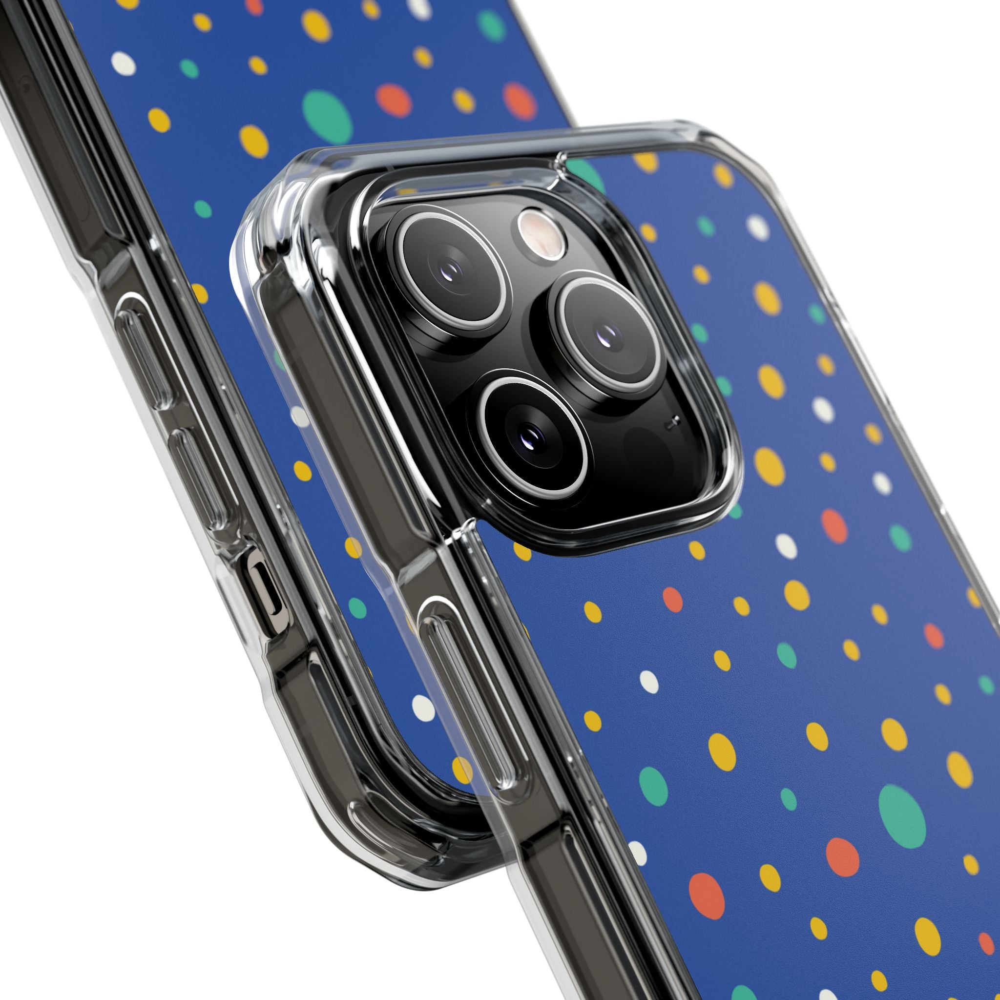 Colorful Dots Dance iPhone Case - Impact