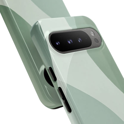 Flowing Green Harmony - Google Pixel Case