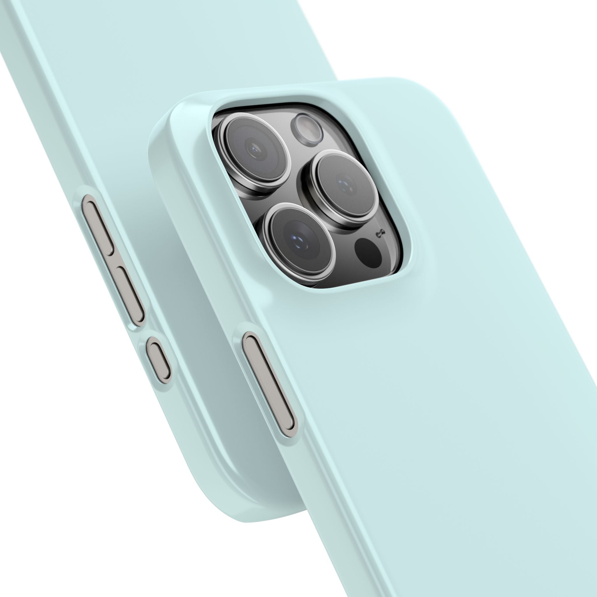 Light Cyan iPhone 16 - Slim Phone Case